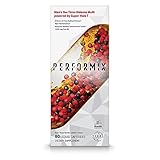 PERFORMIX Men's 8HR Time-Release Multi powered by Super Male T, Performance Multivitamin with Testosterone Booster, Free Radical Defense, Energy, Mental Focus - 60 Capsules