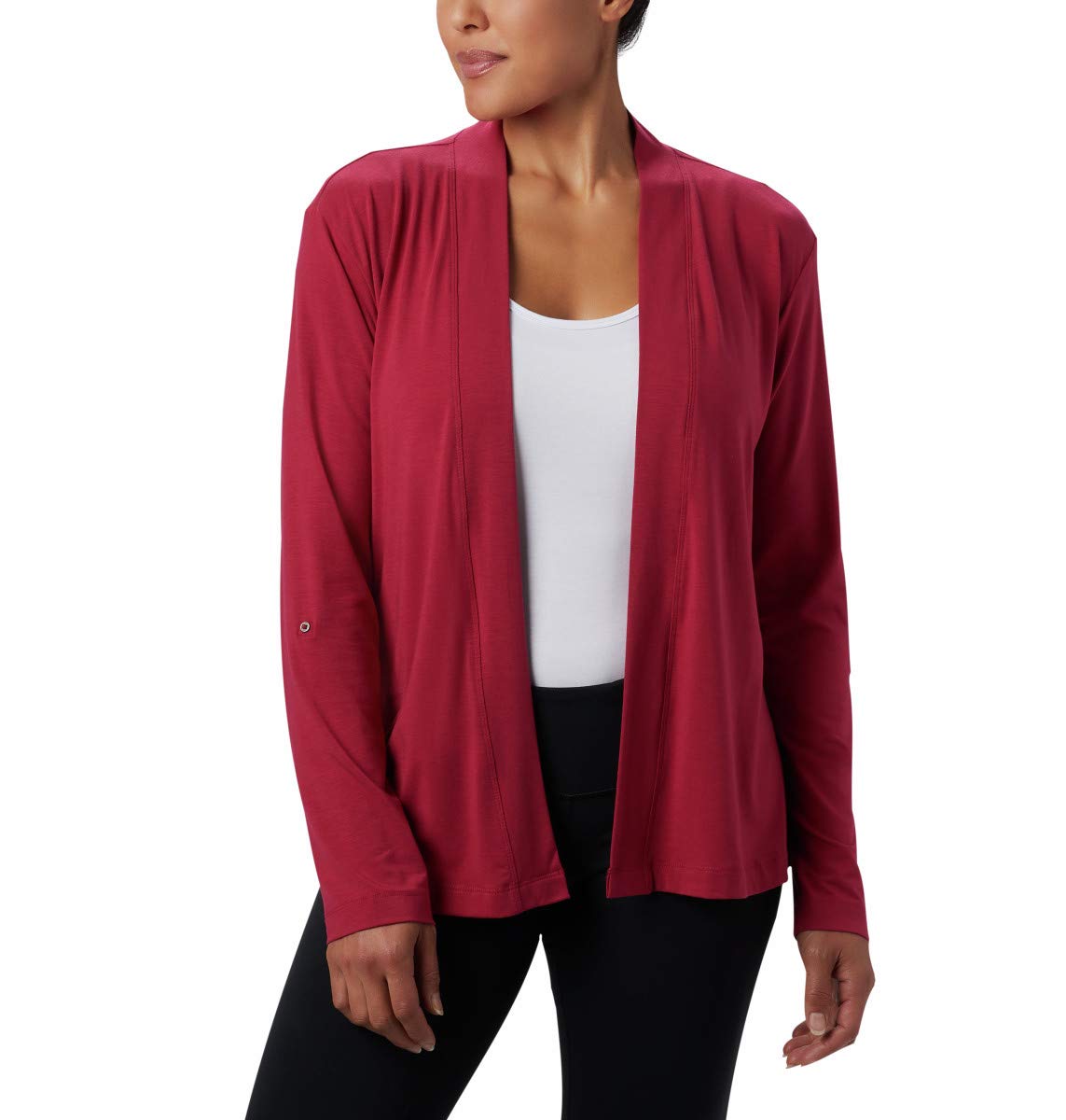 Columbia Women's Essential Elements Cardigan, Moisture Wicking, Sun Protection
