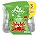 Glade PlugIns Scented Oil Air Freshener Refill, Flirty Orchard Kiss, 3 Refills, 2.01 fl oz