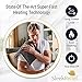 Sleek Relief Portable Heating Pad XL –Electric Heat Pack for Back Pain Cramps Relief- Fast-Heating & Auto Shut Off- Moist Heat Therapy –Machine-Washable - 3 Temperature Settings Hot Heated Pad