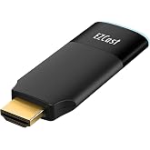 EZCast 2 Wireless Display Receiver, H.265 decoding, 4K Output, Supports 2.4/5GHZ WiFi, Compatible with Android, iOS, Windows, MacOS, DLNA, Miracast, Airplay mirroring