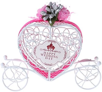 WentingZWT Favour Boxes Gift Box Cinderella Carriage Chocolate Candy Box Birthday Wedding Party Favour Decor Gift