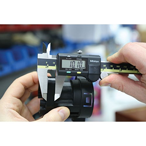 51IjFlRIIhL Mitutoyo 500-196-30 Advanced Onsite Sensor (AOS) Absolute Scale Digital Caliper, 0 to 6"/0 to 150mm Measuring Range, 0.0005"/0.01mm Resolution, LCD - Image 6