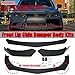 Zeeos Carbon Fiber Look Universal Front Bumper Lip Chin Spoiler ABS Front Bumper Lip Sopiler Wing Body Fits For AUDI,Ford,BMW,HONDA,Chevrolet,Toyota,civic,Car