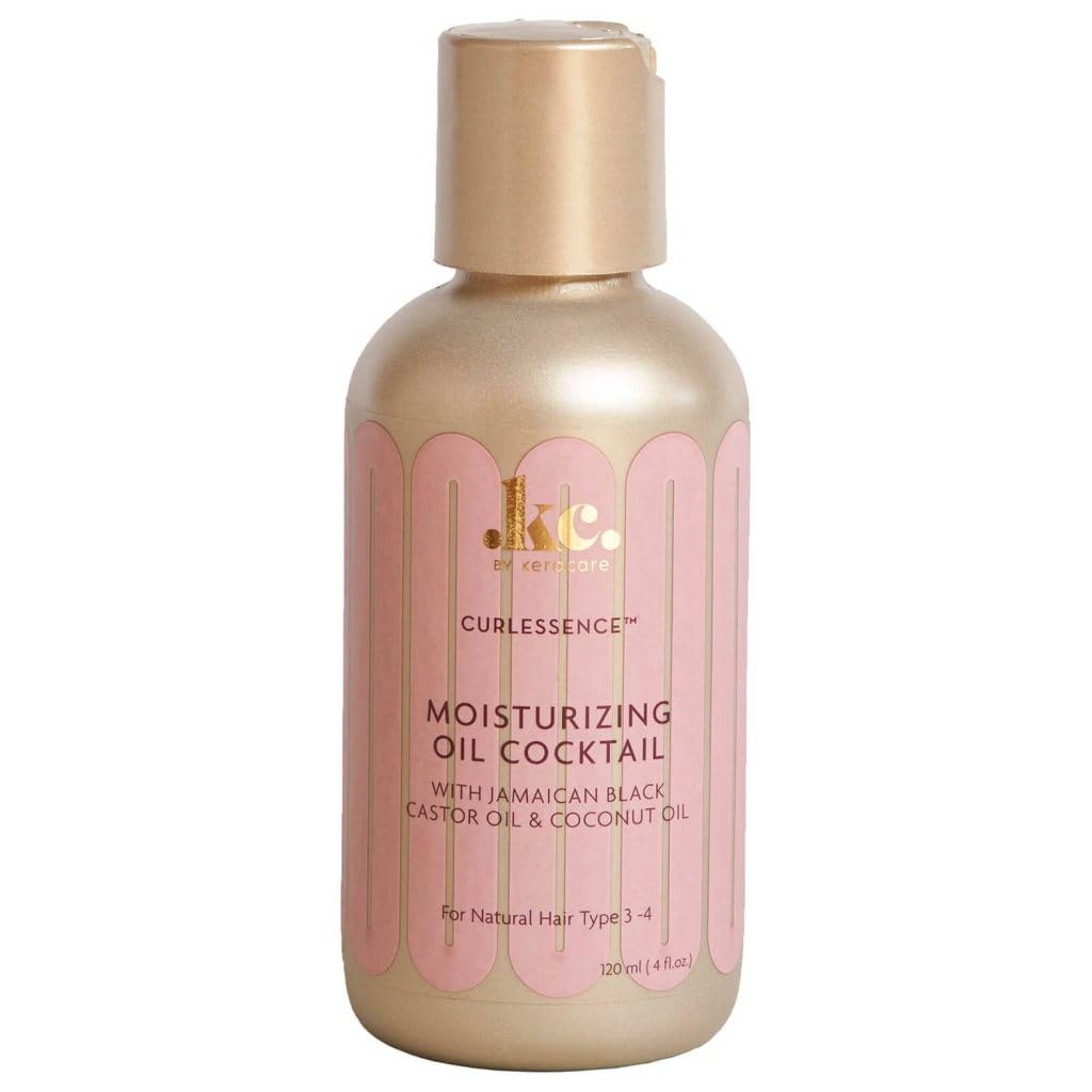 KeraCare Curl Essence Moisturizing Oil Cocktail- Lightweight Nourishing Hair Oil 4oz