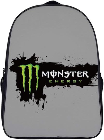 Amazon Co Jp モンスターエナジー Monster Energy リュックバックパック ビジネスリュック 男女兼用 大容量 15 6インチ パソコン対応 防水 耐久強化 中学生 高校生 リュックサック 人気 軽量 通学 登山 旅行 学生用リュック シューズ バッグ