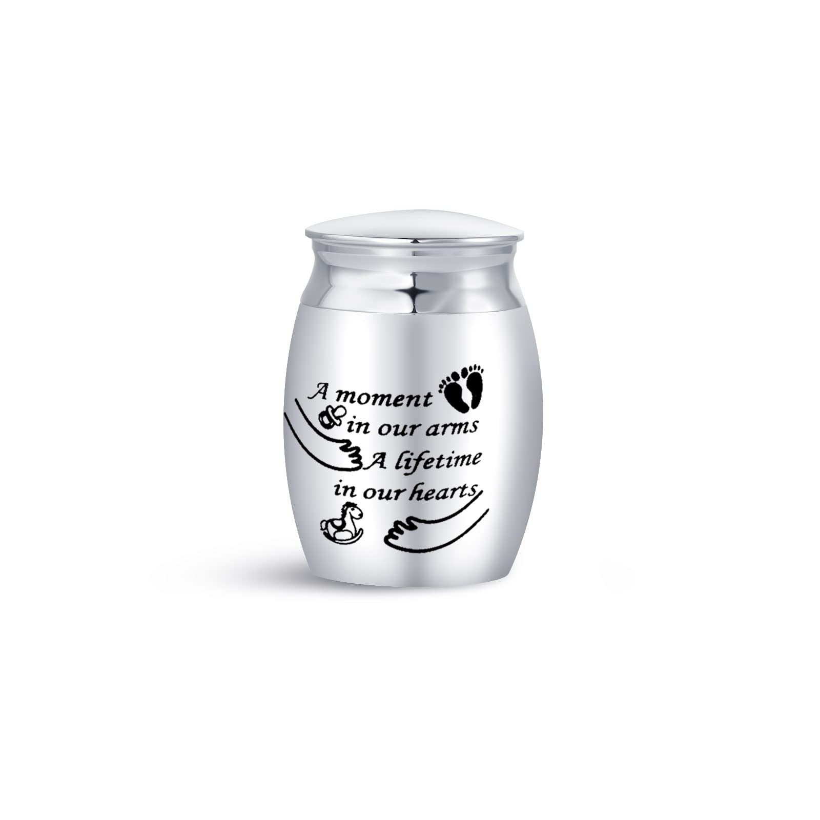 Mini Cremation Urn for Ashes Cremation Fumeral Memorial Keepsake Kitty Dog Cat Sister Mum Dad Pets Family Women Men Grandma Grandpa