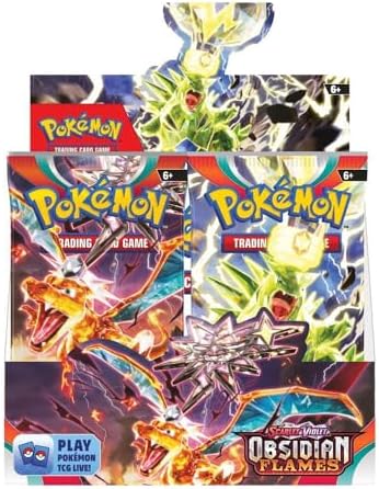 Pokemon Scarlet & Violet 3 Obsidian Flames Booster Box price in UAE | Amazon UAE | kanbkam Pokemon Scarlet & Violet 3 Obsidian Flames Booster Box price in UAE | Amazon UAE | kanbkam
