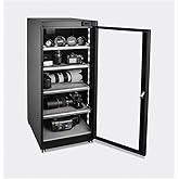 PreAsion 100L 5 Layers Electronic Dry Cabinet Camera Storage Dehumidify Cabinet 100-240V Noiseless and Energy Saving for Came