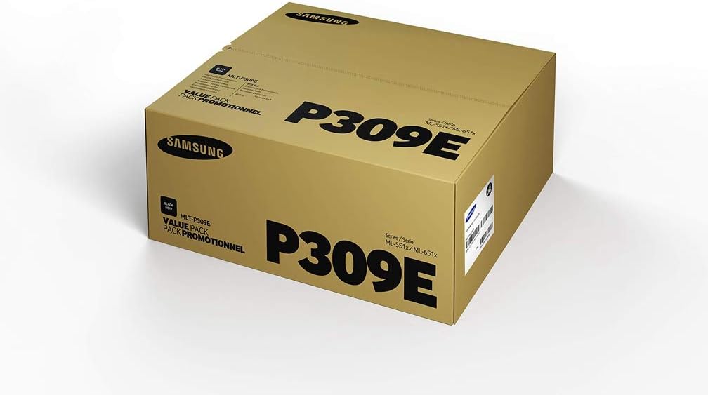 Samsung SV090A MLT-D309E Extra High Yield Toner Cartridge, Black, Pack of 1