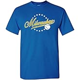 Team Vintage Style Men's T-Shirt for Baseball Fans