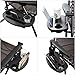 iTrunk Zero Gravity Chair Tray, Utility Tray Clip On Chair Side Table for Outdoor Activities Camping Garden Fishing Beach for Carrying iPhone/iPad/Drinks/Books