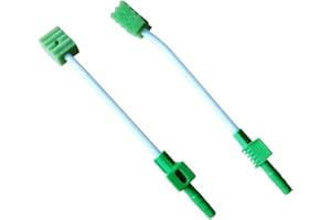 MUNKCARE Disposable Suction Swab, Suction Device Sponge Swab,Oral Cleaning Swab for Unconscious elderly (Green 50 counts)
