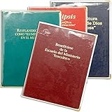 Clear Vinyl Book Covers - M: Benefit, Illuminators, etc.