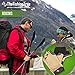 UV Fishing Gloves Sun Protection for Men & Women, Certified UPF50+, Half Finger Glove Kayaking, Paddling, Sailing, Driving, Golfing, Fingerless, Free of Chemicals, Machine Washable, Sand M