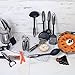 26 Piece Kitchen Utensils Set & Cooking Tools, Stainless Steel & Nylon Gadgets, Includes Turner, Tong, Spatula, Pie Server, Pizza Cutter, Whisk, Grater, Peeler, Can Opener, Measuring Cups & Spoons