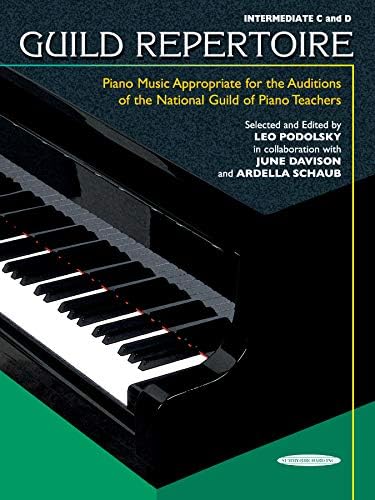 Guild Repertoire - Piano Music Appropriate for the Auditions of
