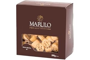 Marulo Tritone Oplontino, Artisan Italian Pasta, Bronze Die Cut, Only 2 Ingredients, 100% Durum Semolina, Imported from Campania, Italy 1.1 lb (500g)