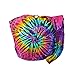 BTP! Tie Dye Sling Crossbody Shoulder Bag Purse Hippie Hobo Cotton Bohemian Colorful Firework (Random Spiral Dark Tone)