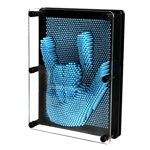 IUUWTMV 3D Clone Pin Art Sculpture Pin Impression Toy Home Office