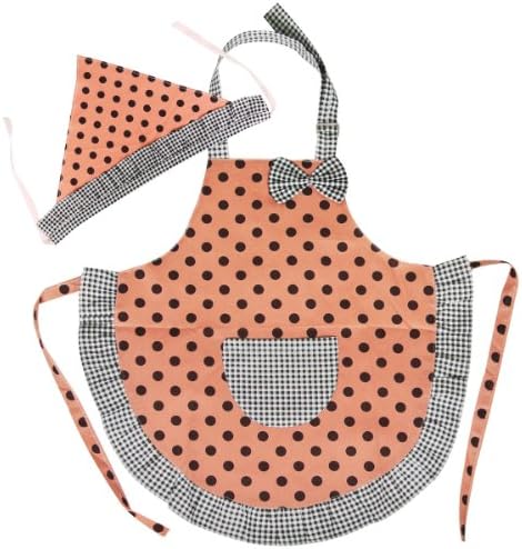 Kella Milla Cutie Little Helper Kids Matching Apron & Hat Set