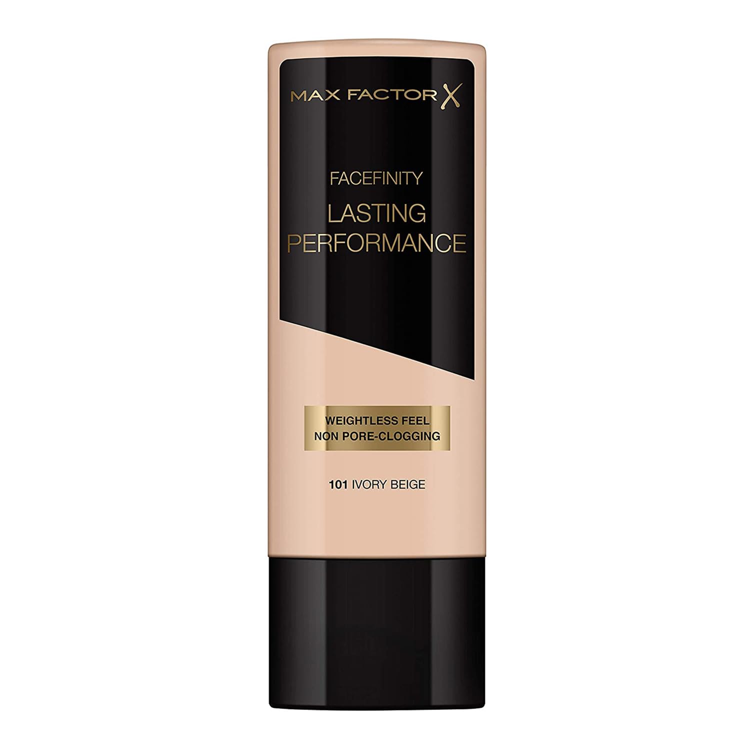 Max Factor Lasting Performance Liquid Foundation, Ivory Beige, Full Coverage, Flawless and Radiant Finish, Lightweight Formula, Smudge Resistant, Non Pore-Clogging, Fragrance Free, 35ml