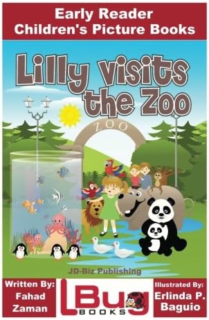 Lilly Visits The Zoo - Early Reader - Children's Picture Books