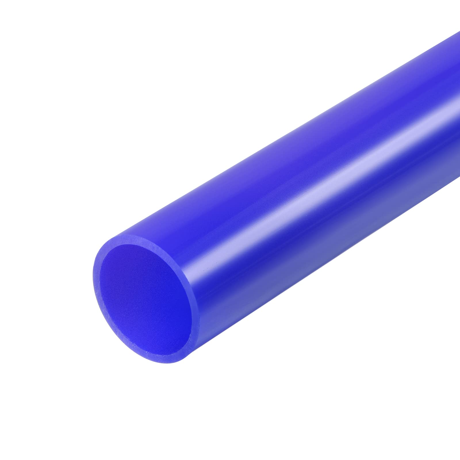 DMiotech 21mm x 25mm 20" Dark Blue Acrylic Pipe Rigid Plastic Tubing for Aquarium Water Pipe, Water Cooling System, Plumbing — image 1