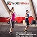 WODFitters R1 Indoor Competition Speed Ropes or R 1.5 Hybrid Indoor/Outdoor Double Under Jump Rope with Ultrafast Dual-Bearing, Pivoting-Eye Patented Technology (Black Bearing Pro, Fully Adjustable)