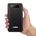TopMate 20000mah Huge Capacity Power Bank, Three Output Ports(Two 2.1A One 1A), Dual LED Lights, Ninety Percent Conversion, Carbon Fiber Look
