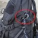 DGQ Kit of 16 Attachments for Molle Bag Tactical Backpack Vest Belt,D-Ring Grimlock Locking, Web Dominator Elastic Strings & Buckle,4