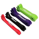 Reehut Latex Loop Resistance Band - Jump Stretch Bands for Workout & Physical Therapy