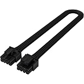 SilverStone Technology PP06BE-EPS35 Super Flexible Short Modular Cable for Silverstone Power Supplies, SST-PP06BE-EPS35