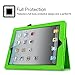 Fintie Folio Leather Case for iPad 2/The New iPad - Built-in Magnet for Sleep/Wake Feature - Green