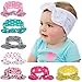 Itaar Baby Girl Turban Rabbit Ear Headband Head Wrap Dot Hair Band Headwrap fit for 0-10 years toddler