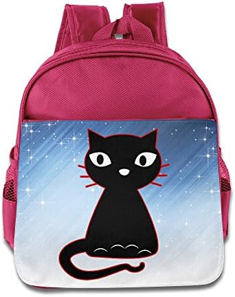 ELF STORY - Fancy Cat Little Kid Baby Boys Girls Toddler School Bag Pink