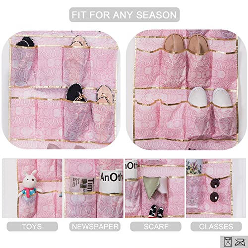 DAMAHOME Over The Door Shoe Organizer 2 Pack 22 Breathable Large