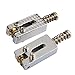 Surfing 6 Roller Bridge Tremolo Saddles w/Wrench for Strat Tele Electric Guitar Chrome