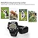 KKUP2U Dog Training Collar, Dog Shock Collar Beep/Vibration/Shock Electronic Collar, Rechargeable Remote IPX7 Waterproof 1000 Foot Range (10-120 LBS)