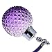 UNIQLED Crystal Art Vintage Style Empty Refillable Perfume Atomizer Long Tassel Spray Bottle 100ml (Purple)