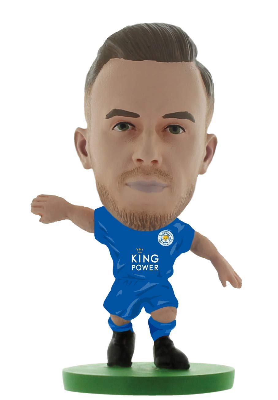 SoccerStarz - Leicester James MADDISON - Home Kit (Classic)/Figures, SOC1369
