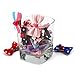Ezepeo 40 pcs 1.8 Inches Baby Girls Ribbon Hair Bow Clips Printed Pattern Barrettes Hairpins Hair Accessories for Girl Teens Kids Babies Toddlers
