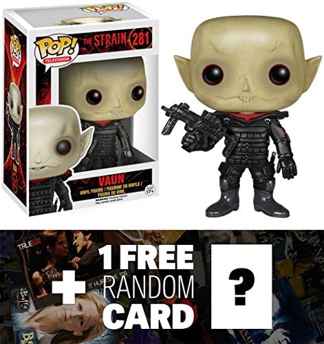 The Strain Vaun: Funko POP! x Vinyl Figure + 1 FREE American TV Themed Trading Card Bundle [63177]