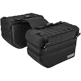 Thrashin Supply Co TSB-0008 Expedition Saddlebag - Black