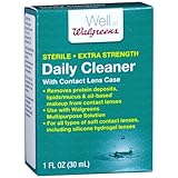 Walgreens Extra Strength Daily Contact Lens Cleaner 1 oz