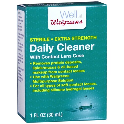 Walgreens Extra Strength Daily Contact Lens Cleaner 1 oz in Pakistan
