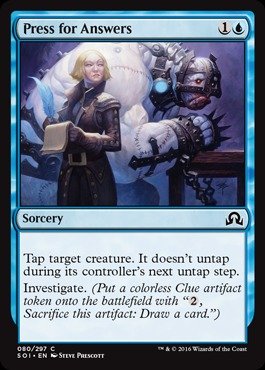 Magic: the Gathering - Press for Answers (080/297) - Shadows Over Innistrad