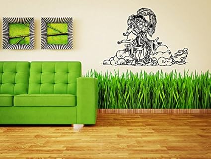 Amazon Com Wizard Wall Decal Wizard Sticker Fantasy World Dragons