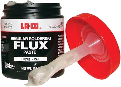 LA-CO Flux 125GRM Brush In Cap Regular Flux Lead Free Non Toxic
