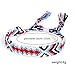 4 pcs/Set Braided String Woven Friendship Bracelets Colorful Adjustable Handmade Thread Bracelet Band for Women Wrist Anklet Ethnic Jewelry